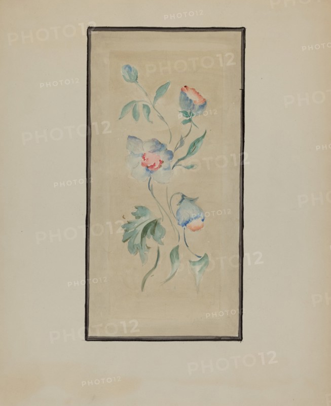 Panel from Hall Lantern, c. 1936.
