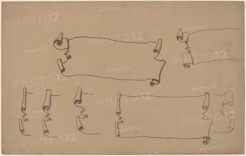 Sketches for a Scroll, 1890/1897.