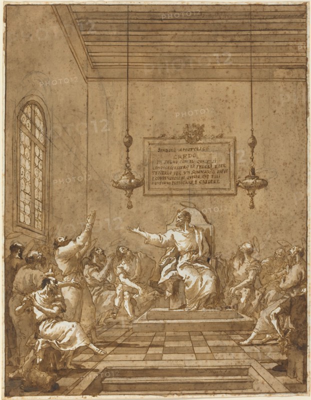 The Apostles' Creed, 1770s/1780s.