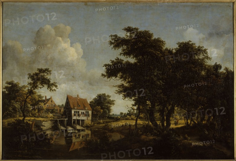 Windmills, between 1664 and 1668.