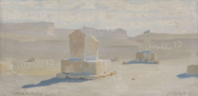 Cairo, tombs of the caliphs, 1893.