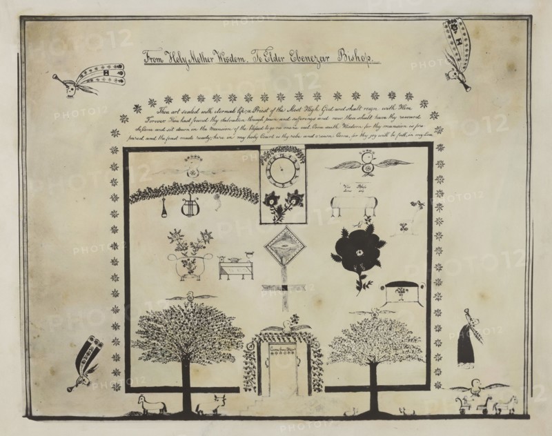 Shaker Visionary Image, 1935/1942.