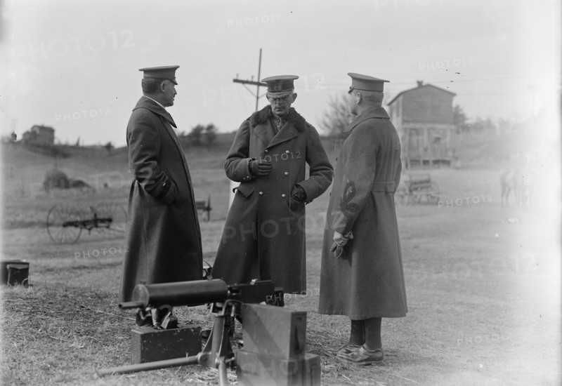 Army, U.S. Machine Gun Tests, 1918.