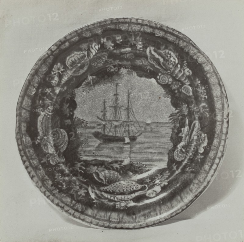 Plate - "Cadmus Anchored", c. 1936.