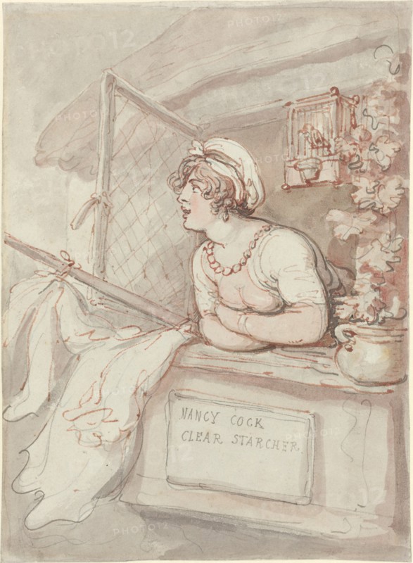 Nancy Cock - Clear Starcher, c. 1815.