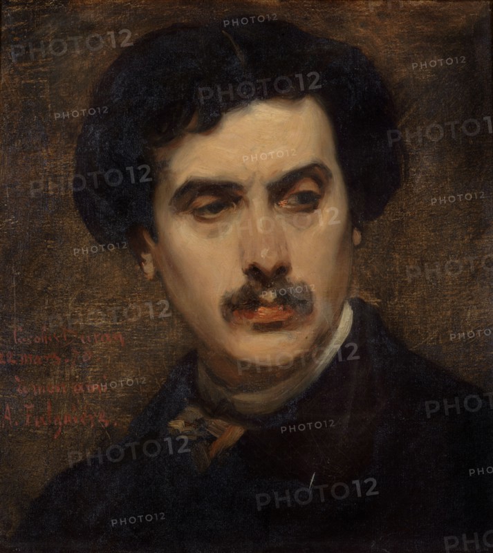 Portrait d'Alexandre Falguière, 1870.