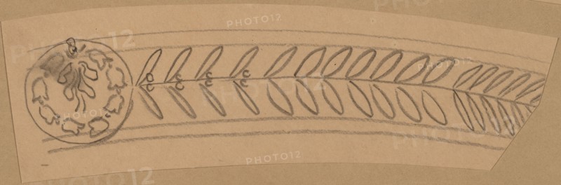 Study for a Border Design, 1890/1897.