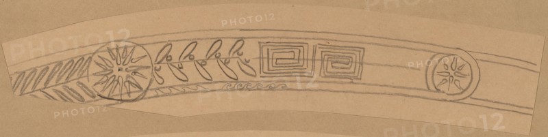 Study for a Border Design, 1890/1897.