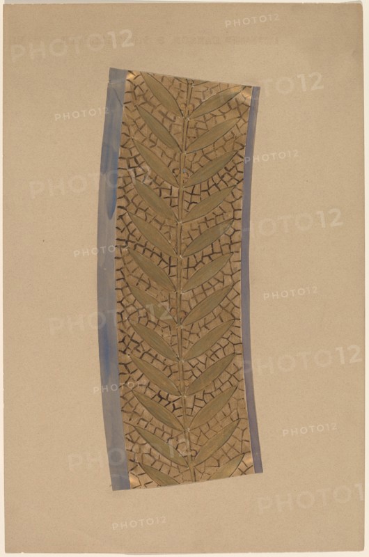 Study for a Border Design, 1890/1897.