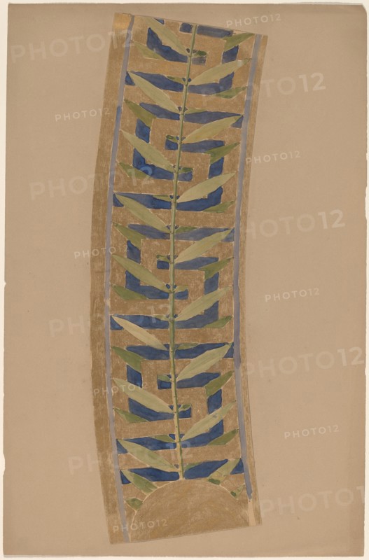 Study for a Border Design, 1890/1897.