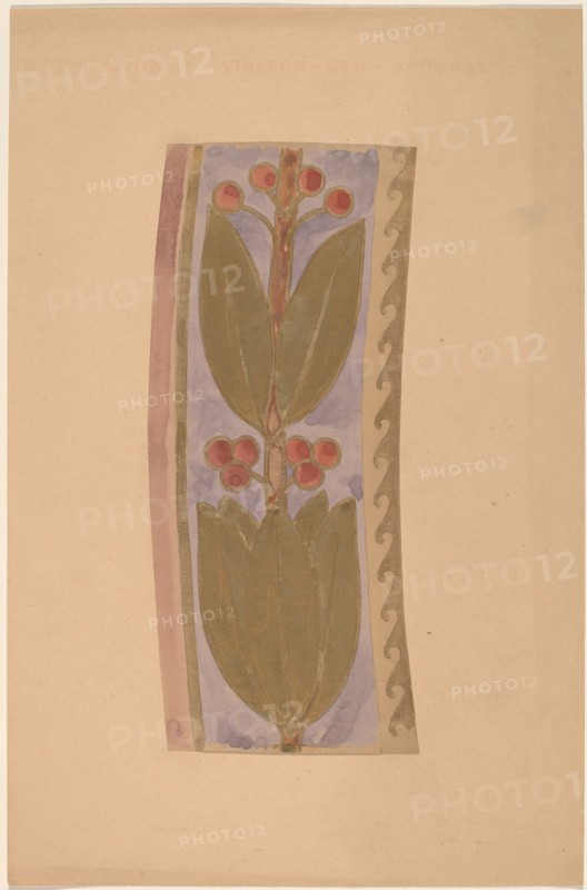 Study for a Border Design, 1890/1897.