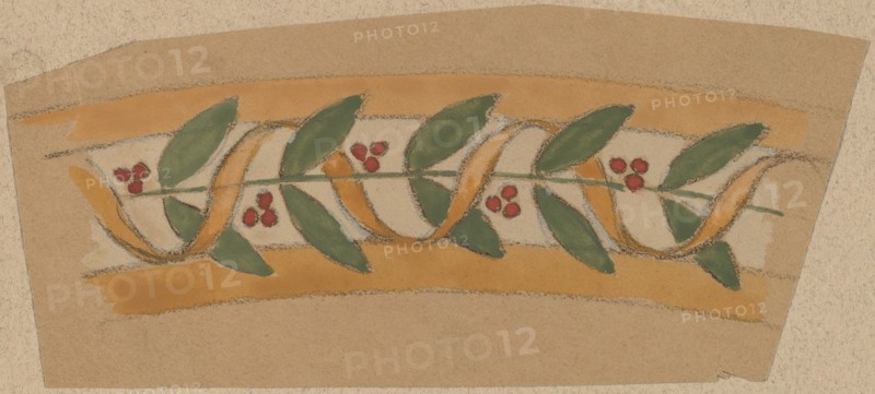 Study for a Border Design, 1890/1897.
