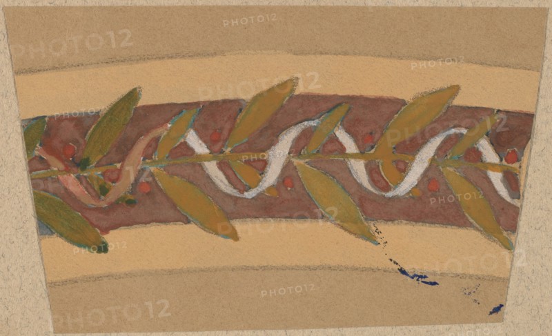 Study for a Border Design, 1890/1897.