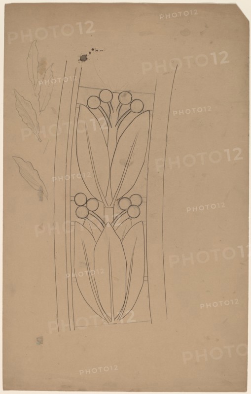 Study for a Border Design, 1890/1897.