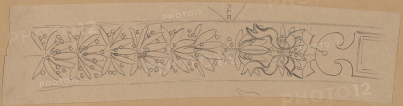 Study for a Border Design, 1890/1897.