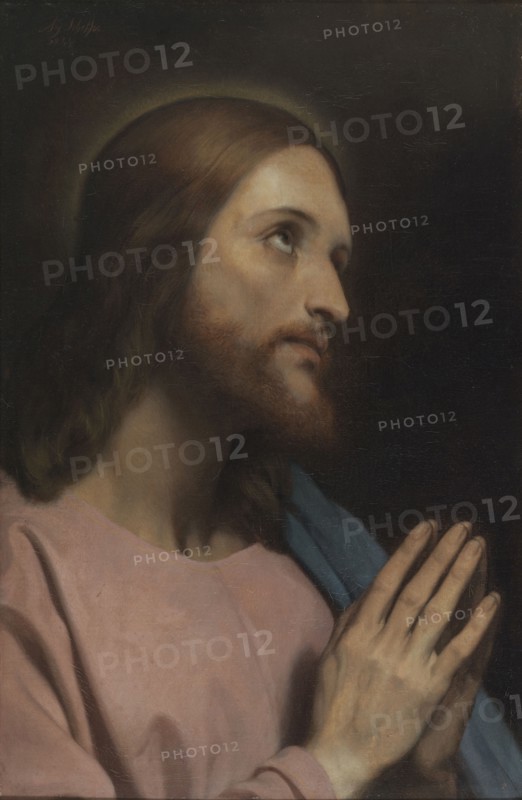 Tête de Christ, 1849. Head of Christ.