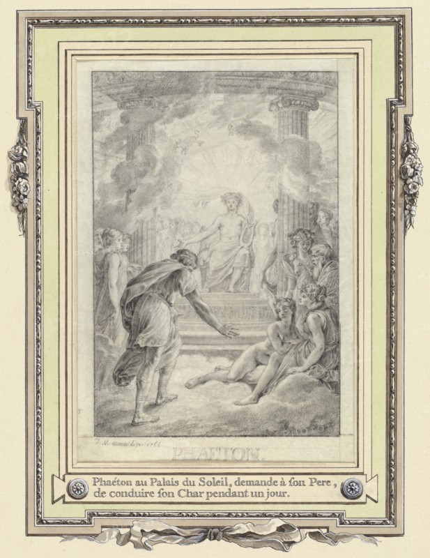 Phaeton au Palais du Soleil ..., 1766.