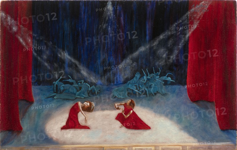 Ballet scene, 1946. Private Collection.