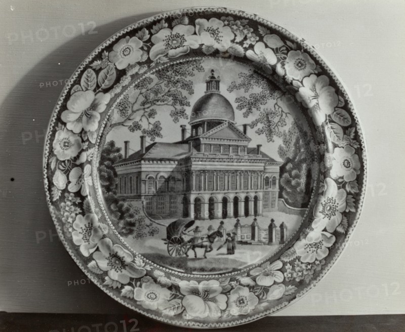 Plate - "State House, Boston", c. 1936.