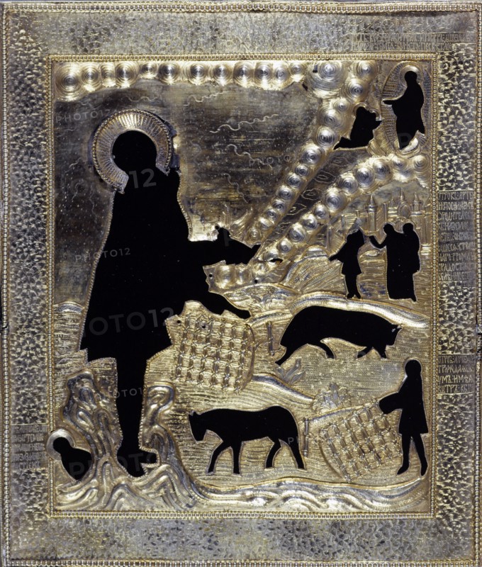 Riza of Saint Artheme of Verkola, 1774.