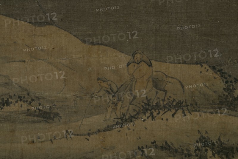 Snowy landscape, between 1368 and 1644.