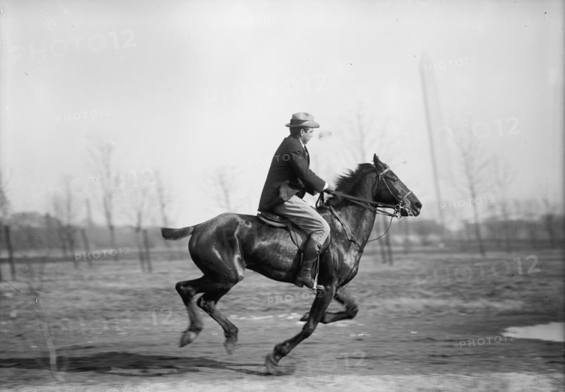 Wrisley Brown, Attorney - Riding, 1914.