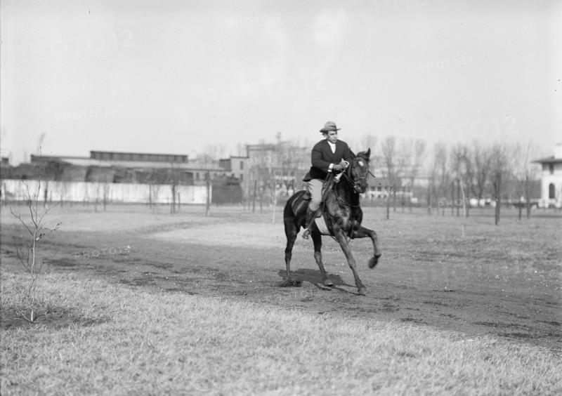 Wrisley Brown, Attorney - Riding, 1914.