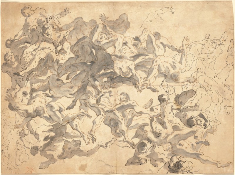 The Fall of the Rebel Angels, 1712/1715.