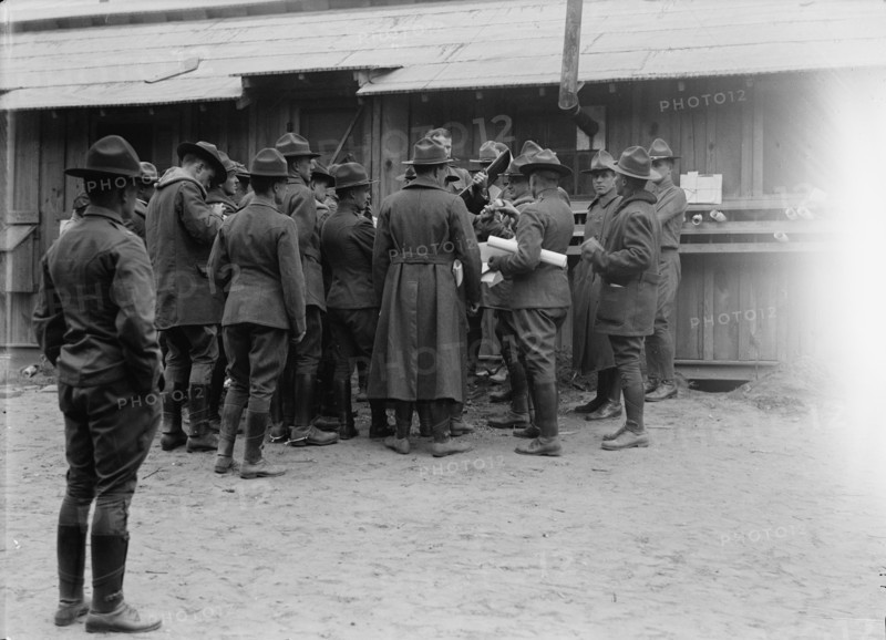 Camp Meade, Maryland - Misc, Views, 1917.