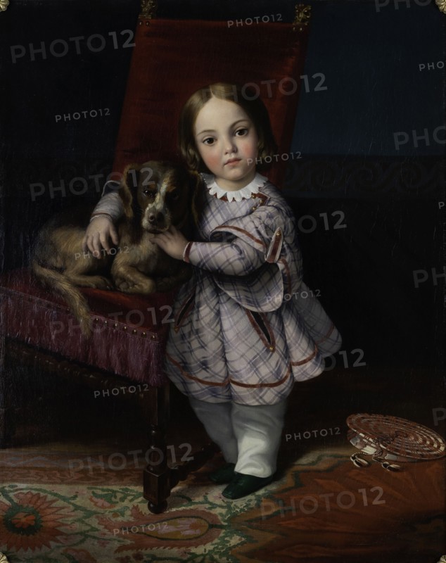 Portrait présumé de Vittoria Balze, 1845.
