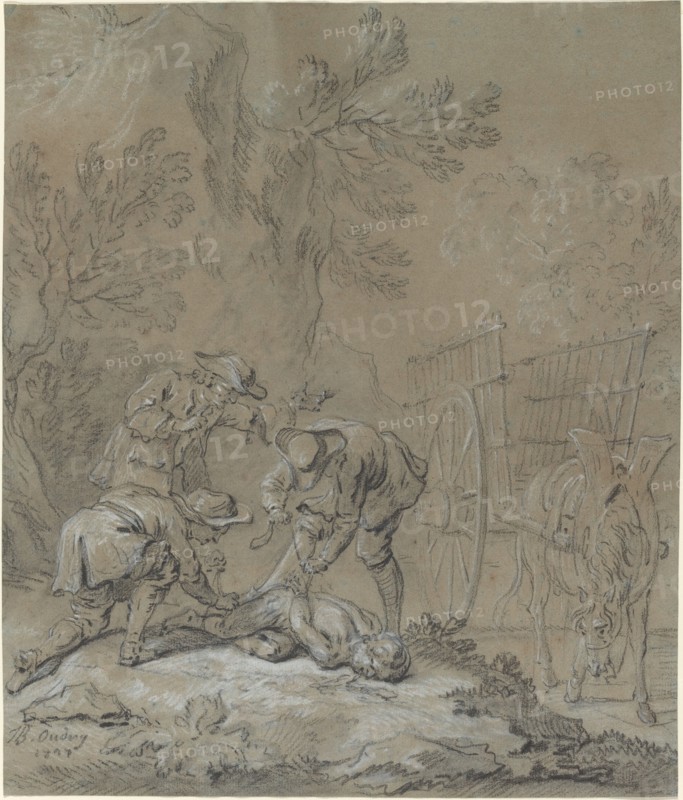 Ragotin lie par les parents du fou, 1727.