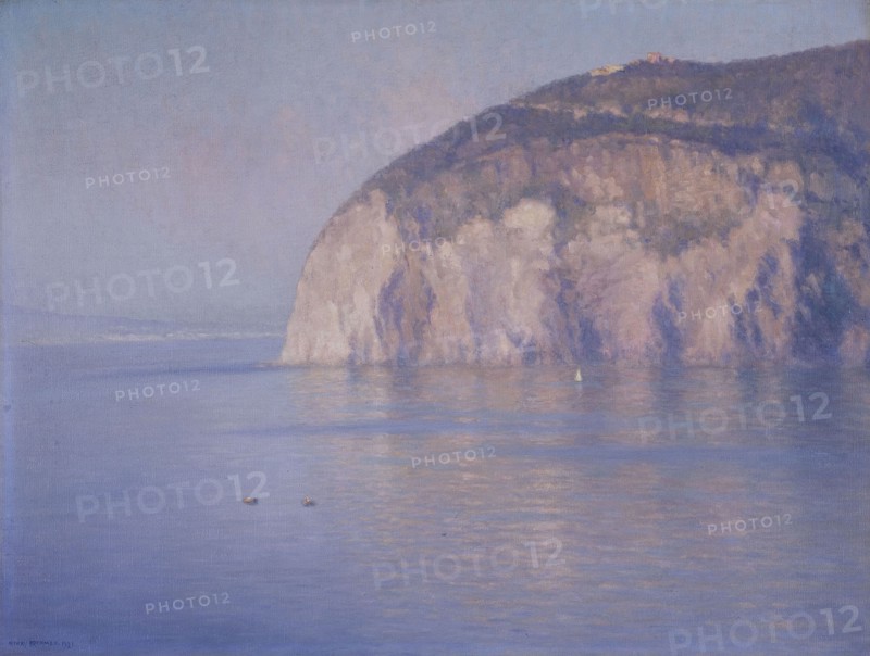 Scutolo, in golden afternoon light, 1921.