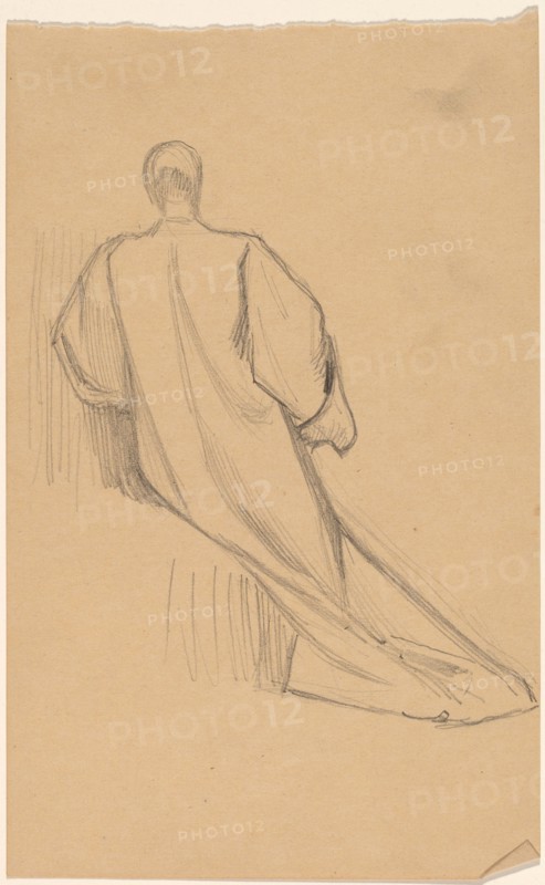 Study of a Figure from Behind, 1890/1897.