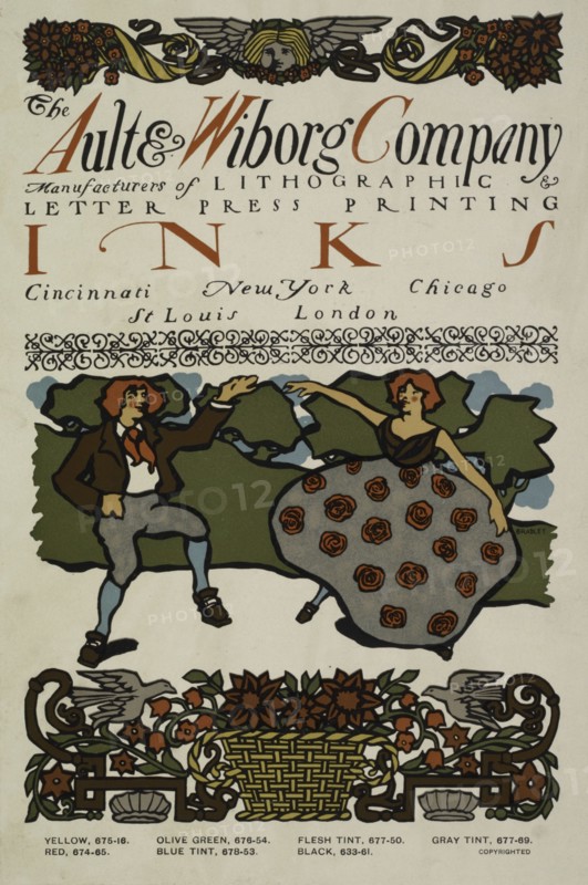 The Ault & Wilbord company, c1894 - 1896.