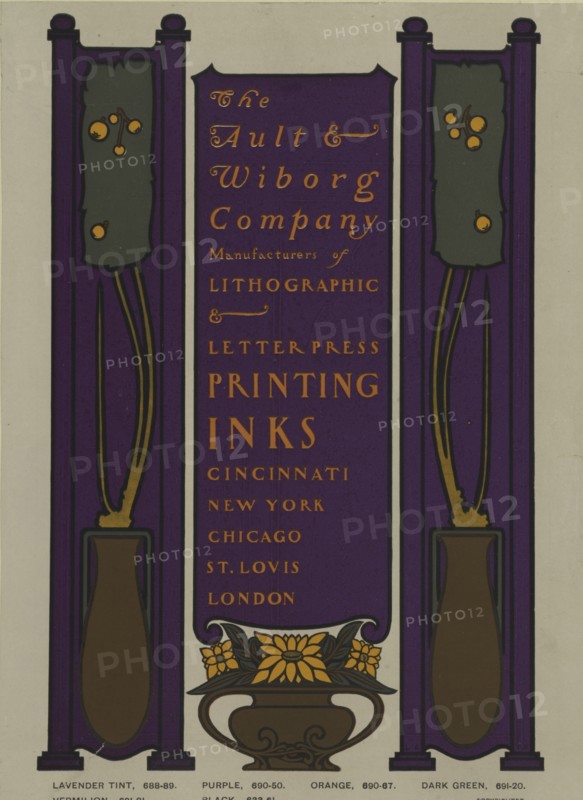 The Ault & Wilborg Company, c1894 - 1896.