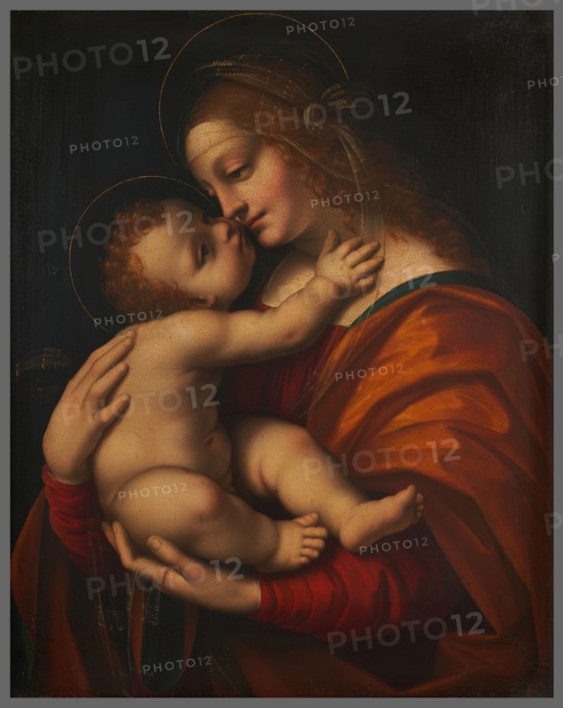 Virgin and Child, after Marco da Oggiono.