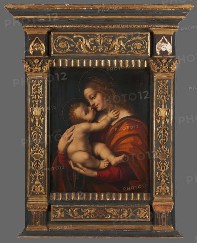Virgin and Child, after Marco da Oggiono.