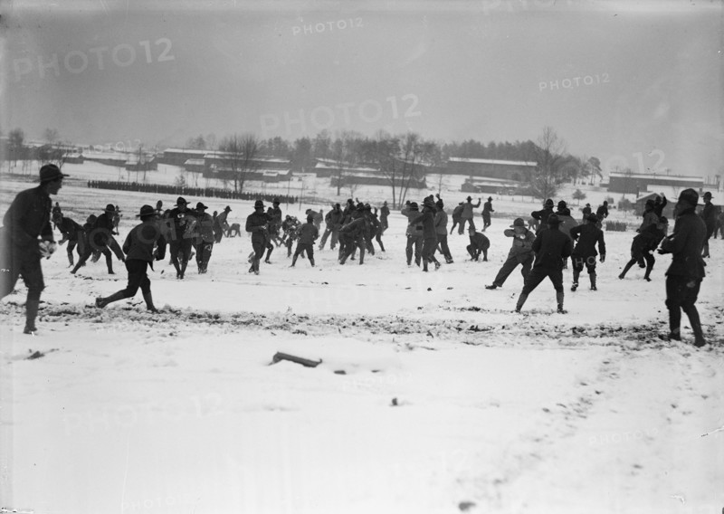 Camp Meade, Maryland - Winter Views, 1917.