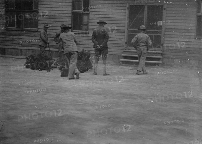 Camp Meade, Maryland - Winter Views, 1917.