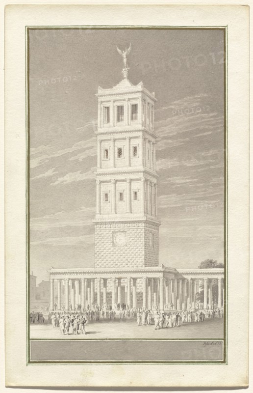 Campanile of a Cathedral for Berlin, 1831.