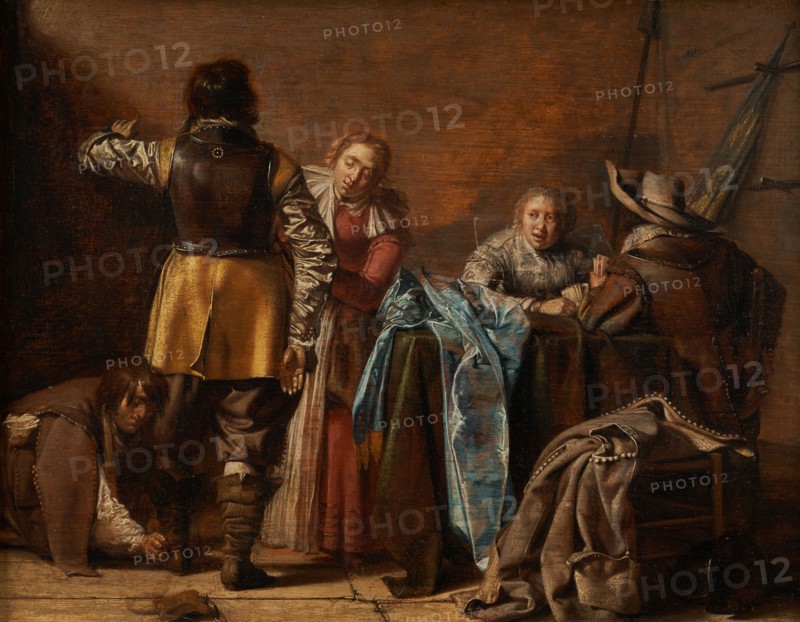 Guardhouse interior, between 1626 and 1678.