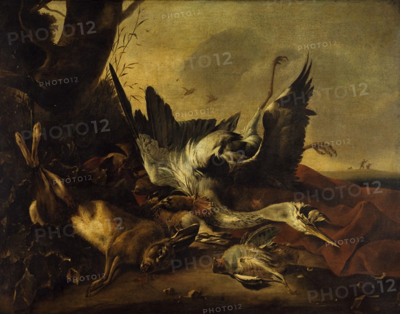 Display of dead game, between 1621 and 1661.