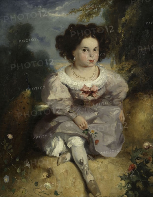 Léopoldine Hugo à l'âge de quatre ans, 1827.