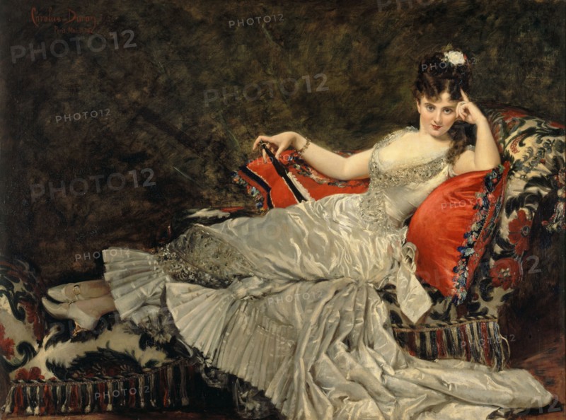 Portrait de Mademoiselle de Lancey, 05–1876.