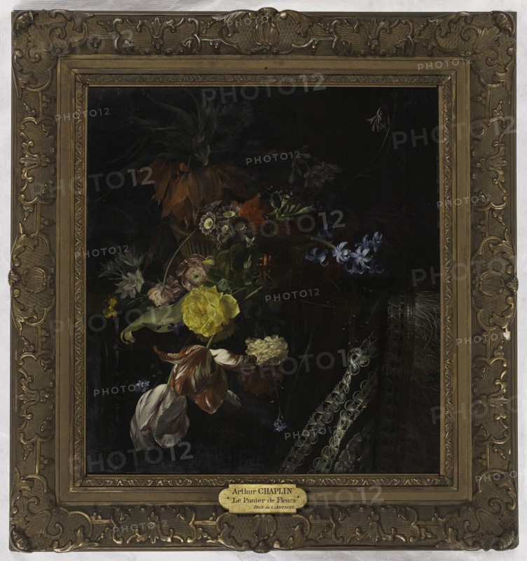 Le panier de fleurs, 1907. Basket of flowers.