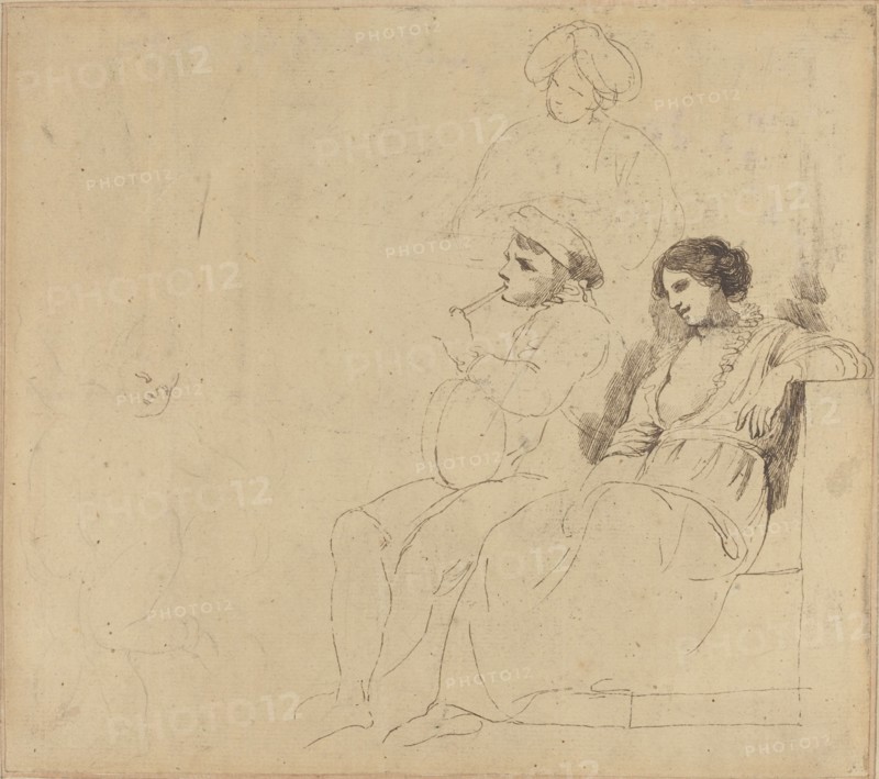 Study for "The Rustic Dancers", c. 1770/1774.