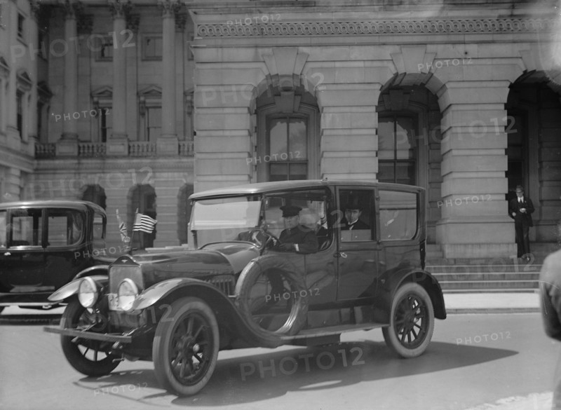 British Commission To U.S. - At Capitol, 1917.