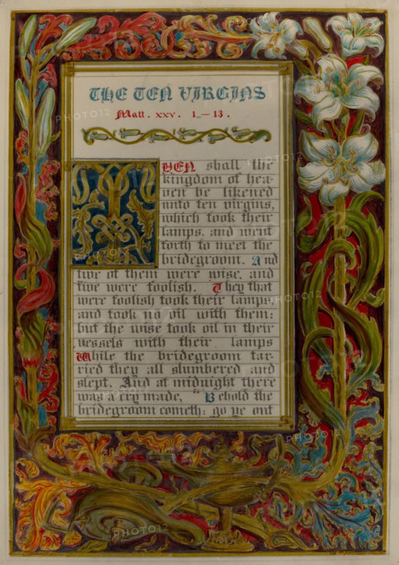 Illuminated Parable: The Ten Virgins, c. 1936.