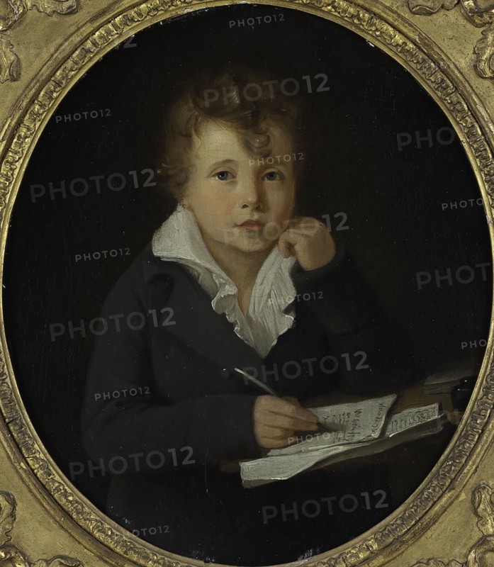 Portrait thought to be Ary Scheffer as a child.