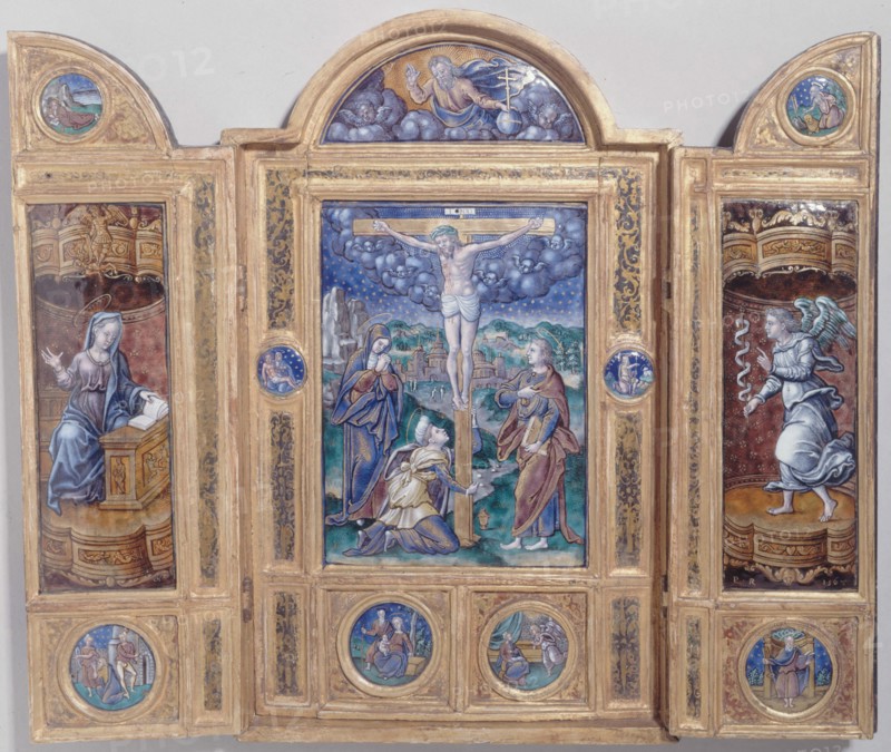 The Crucifixion, 1568. Creator: Pierre Reymond.